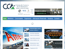 Tablet Screenshot of camaero.org